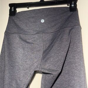 Lululemon -like new gray HIGH RISE Leggings